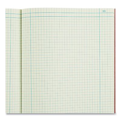 Image showing  Computation Notebook, 11.75 in. x 9.25 in., Green Tint, 75 Sheets