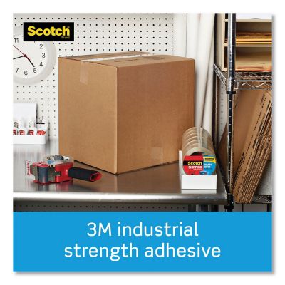 Image showing 6 th Scotch 3850 Heavy-Duty Packaging Tape, 3 in. Core, 1.88 in. x 54.6 yd., Clear, 6-Pack