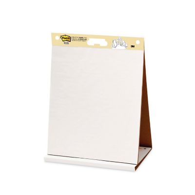 Image showing  Self-Stick Tabletop Easel Pad, 20 in. x 23 in., White, 20 Sheets