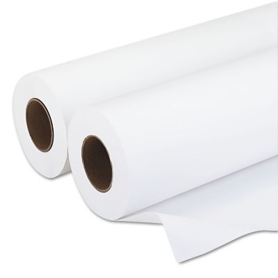 Iconex Amerigo Wide-Format Paper, 20 lb., 36 in. x 500 ft., Smooth White, 2-Pack