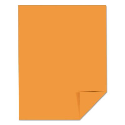 Image showing  Colored Cardstock, 65 lb., 8.5 in. x 11 in., Orange, 250-Pack