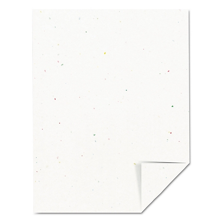 Astrobrights Cardstock, 8.5 x 11, 65 Lb., Stardust White, 250