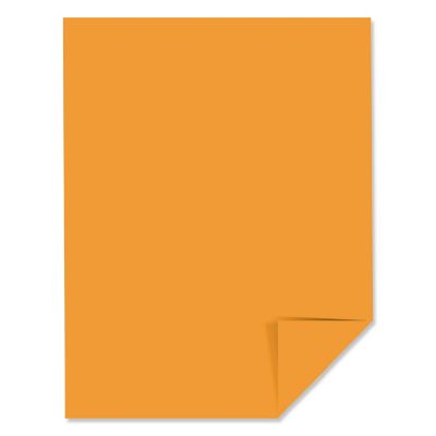 Image showing  Colored Paper, 24 lb., 8.5 in. x 11 in., Cosmic Orange, 500-Pack