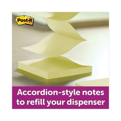 Image showing  Original Pop-Up Refills, 3 in. x 3 in., Canary Yellow, 12-Pack