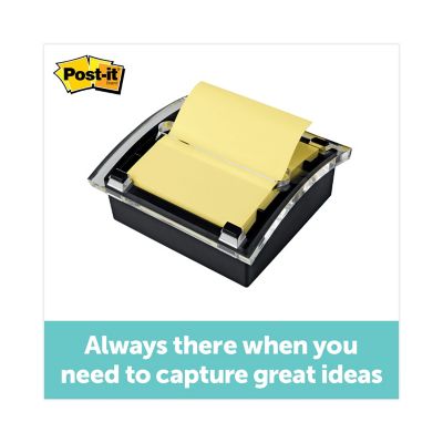 Image showing 6 th Post-it Pop-up Notes Original Pop-Up Refills, 3 in. x 3 in., Canary Yellow, 12-Pack