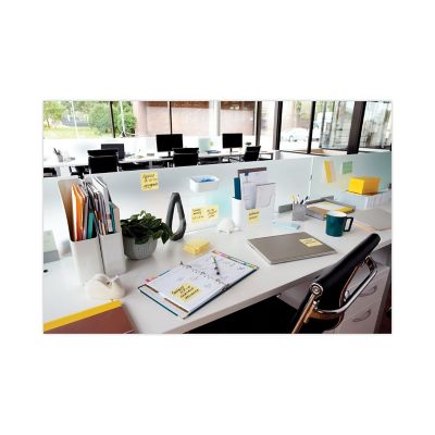 Image showing 8 th Post-it Pop-up Notes Original Pop-Up Refills, 3 in. x 3 in., Canary Yellow, 12-Pack