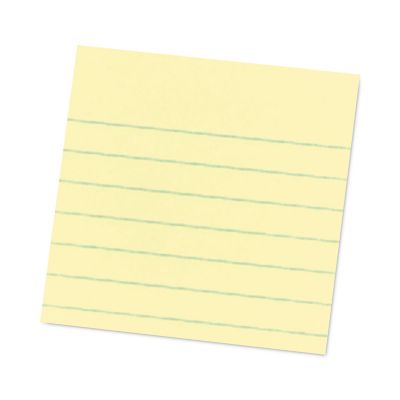 Image showing  Note Pads, 4 in. x 4 in., Canary Yellow, 90 Sheets, 6-Pack