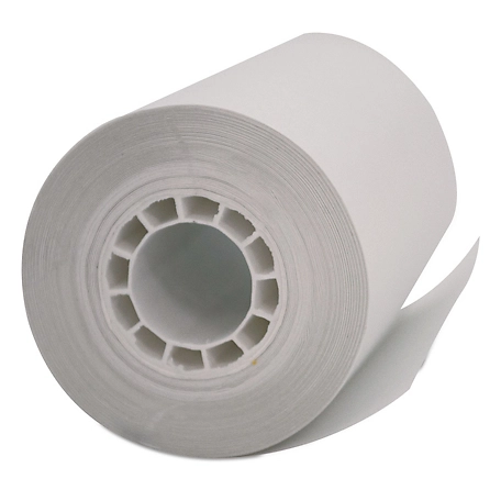 Iconex Direct Thermal Printing Thermal Paper Rolls, 2.25 in. x 55 ft., White, 5-Pack