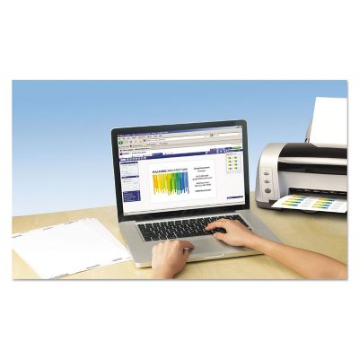 Image showing  Clean Edge Business Cards, 2 in. x 3-1/2 in., White, 2,000-Pack