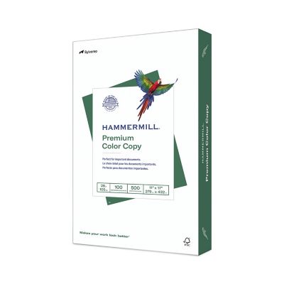Hammermill Premium Color Copy Print Paper, 11 in. x 17 in., 100 Brightness, 28 lb., Photo White