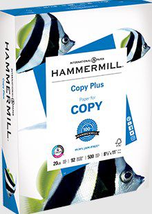 Image showing  Copy Plus Print Paper, 92 Brightness, 20 lb., White