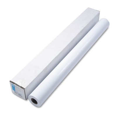 HP Designjet Large Format Paper for Inkjet Prints, 42 in. x 100 ft., Gloss White