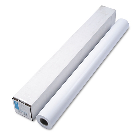 HP Designjet Inkjet Large Format Paper, Instant-Dry, 42 in. x 100 ft., Satin White