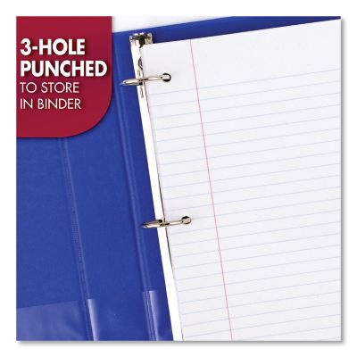 Image showing  Filler Paper, 3-Hole, 8 in. x 10.5 in., Wide/Legal Rule