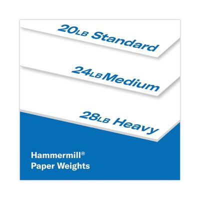 Image showing 8 th Hammermill Fore Multipurpose Print Paper, 96 Brightness, 20 lb., 8.5 in. x 14 in., White