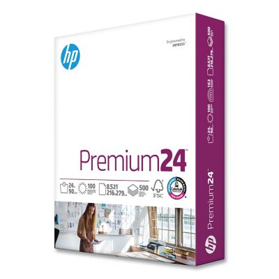 HP Papers Premium Paper, 98 Brightness, 24 lb., 8.5 in. x 11 in., Ultra White