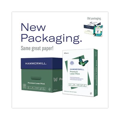 Image showing  Premium Laser Print Paper, 98 Brightness, 32 lb., 8.5 in. x 11 in., White