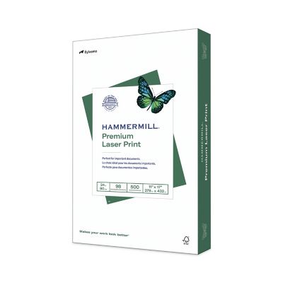 Hammermill Premium Laser Print Paper, 11 in. x 17 in., 98 Brightness, 24 lb., White