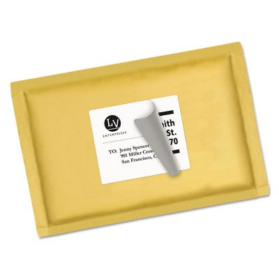 Image showing 9 th Avery Shipping Labels with TrueBlock Technology, 3.33 in. x 4 in., White, 100-Pack