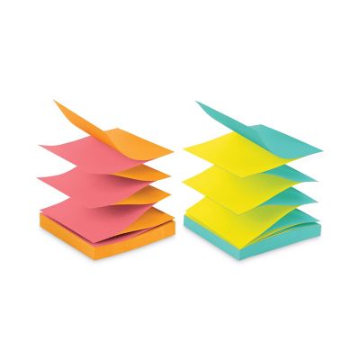 Image showing  Original Refills, 3 in. x 3 in., Neon, 100 Sheets, 12-Pack