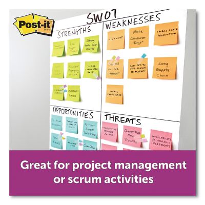 Image showing  Note Pads in Rio de Janeiro Colors, 3 in. x 3 in., 70 Sheets, 24-Pack