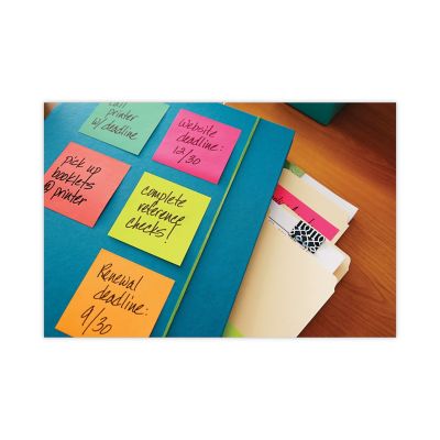 Image showing  Original Note Pads in Cape Town Colors, 3 in. x 3 in., 100 Sheets, 14-Pack