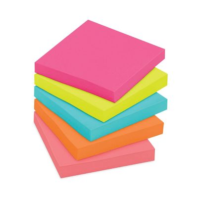 Image showing  Original Note Pads in Cape Town Colors, 3 in. x 3 in., 100 Sheets, 5-Pack