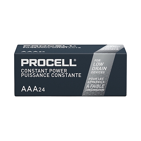 Procell AAA Alkaline Batteries, 24-Pack