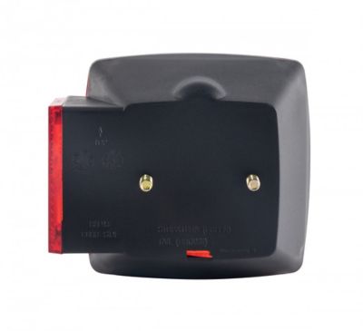 Image showing  5-1/4 in. 12V 6-Function Square Stop/Tail/Turn Light, Fits Trailers Under 80 in. W