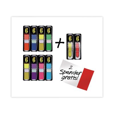 Image showing 5 th Post-it Flags Page Flag Value Pack, 0.5 in. x 1.75 in., Assorted