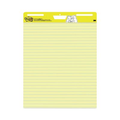 Image showing  Self-Stick Easel Pads, 25 in. x 30 in., Yellow, 30 Sheets, 2-Pack