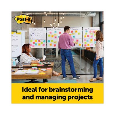 Image showing 6 th Post-it Self-Stick Easel Pads, 25 in. x 30 in., White, 30 Sheets, 2-Pack