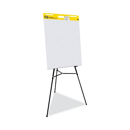 Post-it Self-Stick Easel Pads, 25 in. x 30 in., White, 30 Sheets