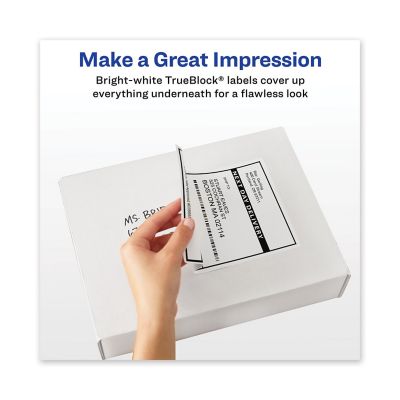 Image showing  Waterproof Shipping Labels with TrueBlock Technology, 5.5 in. x 8.5 in., White, 50-Pack
