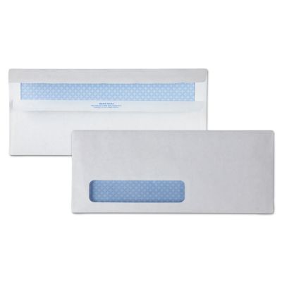 Image showing  Redi-Seal Envelopes, Windowed, Commercial Flap, 4.13 in. x 9.5 in., White
