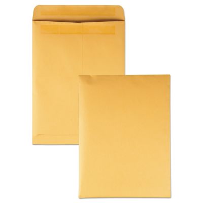 Quality Park Redi-Seal Catalog Envelopes, Cheese Blade Flap, 9 in. x 12 in., Brown Kraft, 250-Pack