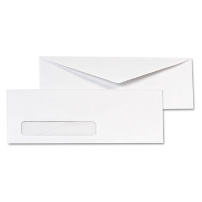 Image showing  Window Envelopes, Commercial Flap, Gummed Closure, 4.13 in. x 9.5 in., White