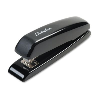 Swingline Durable Full Strip Desk Stapler, Black