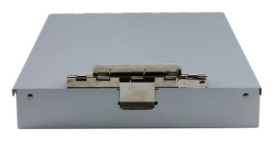 Image showing 5 th Saunders Cruiser Mate Aluminum Storage Clipboard, 1.5 in. Clip Cap, 8.5 in. x 12 in., Silver