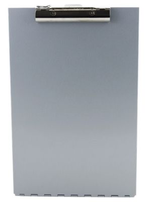 Image showing 7 th Saunders Cruiser Mate Aluminum Storage Clipboard, 1.5 in. Clip Cap, 8.5 in. x 12 in., Silver