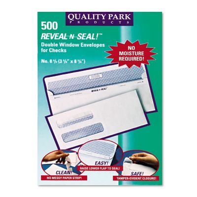 Image showing  Reveal-N-Seal Envelopes, #8, Commercial Flap, Self-Adhesive Closure, White