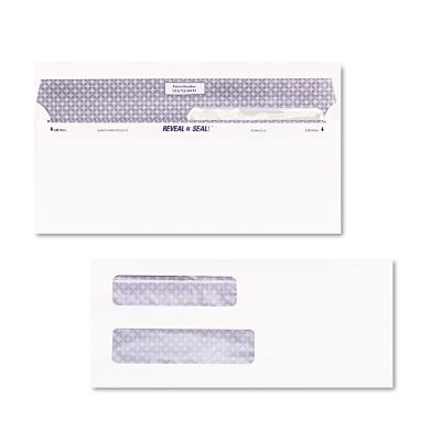 Image showing  Reveal-N-Seal Envelopes, #8, Commercial Flap, Self-Adhesive Closure, White