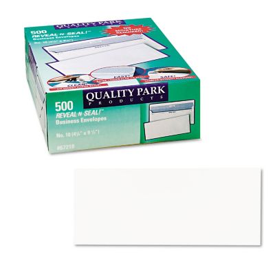 Image showing  Reveal-N-Seal Envelopes, #10, Commercial Flap, Self-Adhesive Closure, White