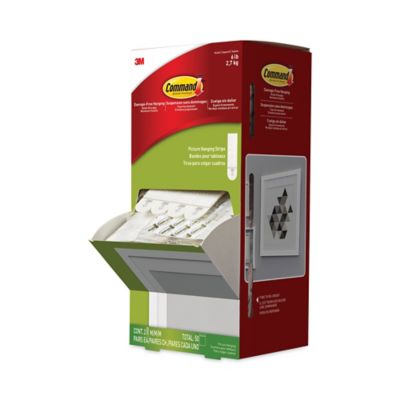 Command Picture Hanging Strips, Cabinet pk., Removable, 0.75 in. x 2.75  in., White, 4 pc., 50-Pack at Tractor Supply Co.