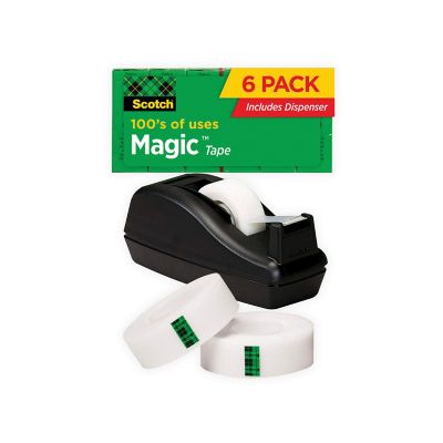 Scotch Magic Tape Desktop Dispenser Value Pack