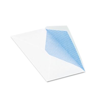 Image showing 1 th Quality Park Business Envelopes, Commercial Flap, Gummed Closure, 4.13 in. x 9.5 in., White, Tinted