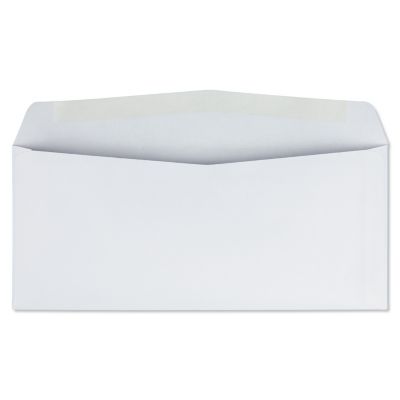 Image showing  Business Envelopes, Commercial Flap, Gummed Closure, 4.13 in. x 9.5 in., White