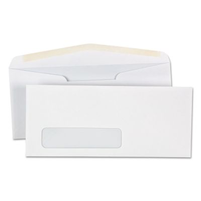 Universal Business Envelopes, #10, Commercial Flap, Gummed Closure, 4.13 x 9.5in., White, 500-Pack