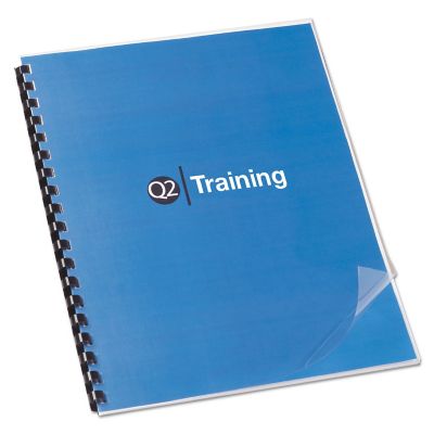 Image showing  Clear View Presentation Binding System Cover, 11 in. x 8-1/2 in., Clear, 100-Pack