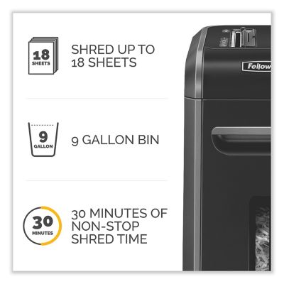Image showing  Powershred 99Ci 100% Jam-Proof Cross-Cut Shredder, 18 Manual Sheet Capacity